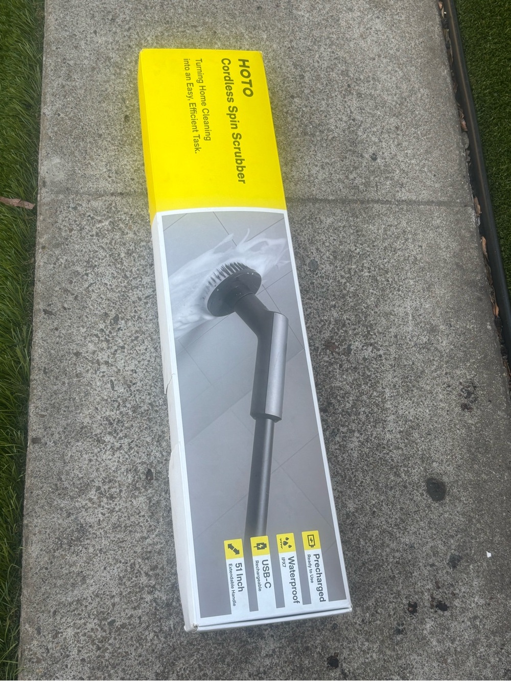 Rechargeable Electric Cleaning Brush Set – Brand New